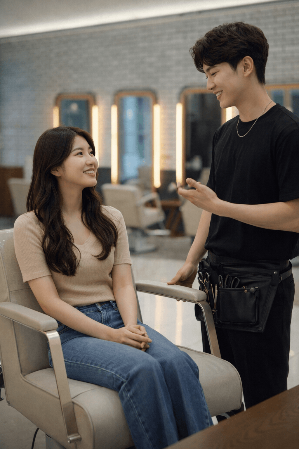 화정미용실 아이디헤어 디자이너