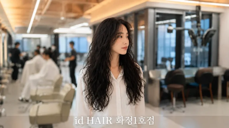 패미닌히피펌 — 과하지 않은 컬로 분위기 살리는 법  고양 화정 미용실 추천 패미닌히피펌 스타일 완성기
