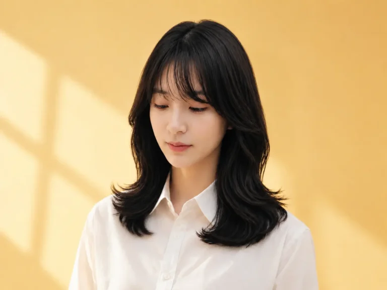 화정미용실 | 30대 초반 직장인 여성을 위한 레이어드 빌드펌 — 아침 5분으로 끝나는 웨이브