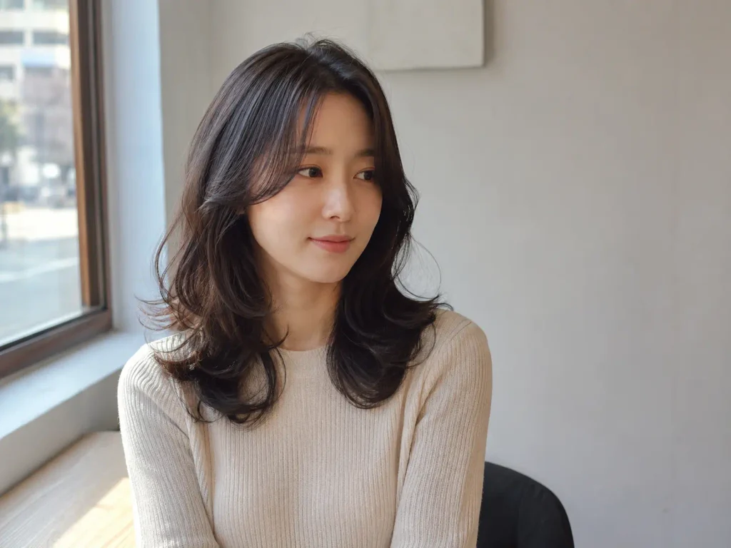 화정역미용실 여성데일리헤어스타일