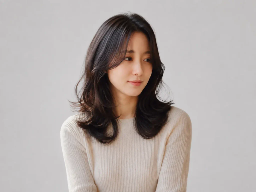 화정역미용실 30대여성의 데일리헤어