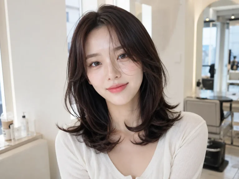 화정역 미용실, 20대를 위한 플루이드 레이어드컷과 자연스러운 C컬