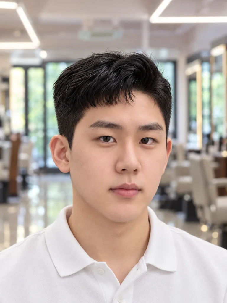 화정역 남자 포마드 스타일, 짧고 선명하게 완성한 아이디헤어 화정3호점 승현 실장 스타일 리뷰