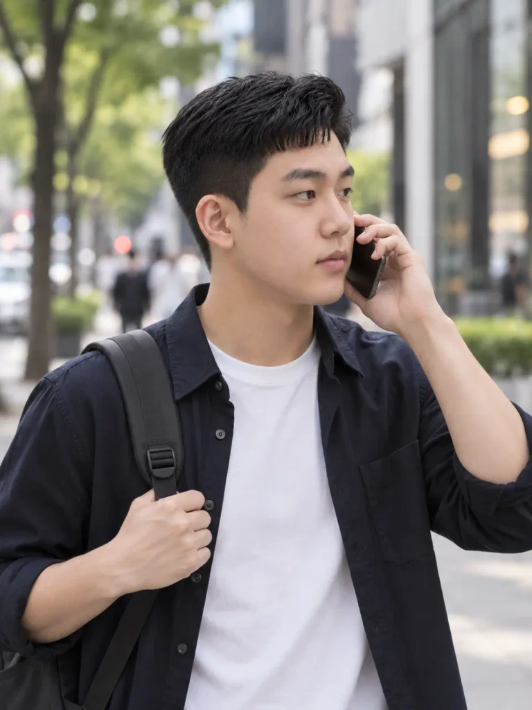 짧은 남자머리에는 포마드스타일 추천