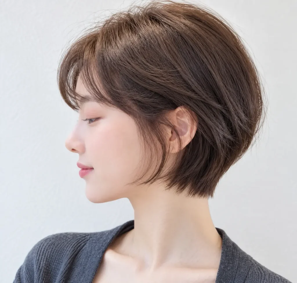 자연스러운 볼륨감 보브컷