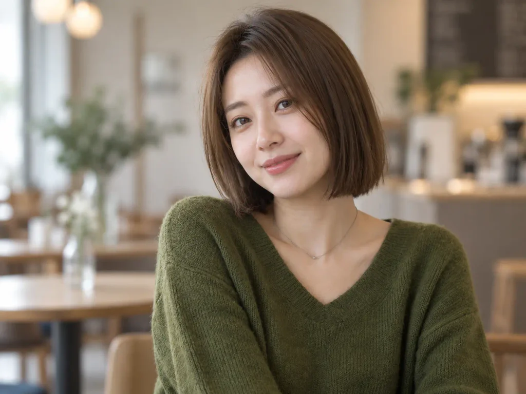 단발 태슬텃 화정미용실