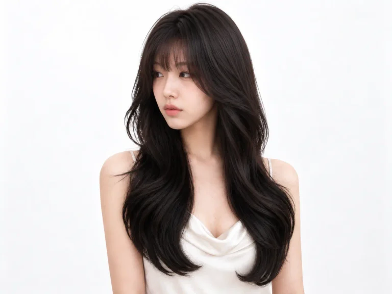 화정역 미용실 긴머리 그레이스펌, 자연스러운 웨이브로 완성하는 여성스러운 분위기